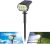 OOTDAY 108 LEDs Solar Spot Lights Outdoor, Solar Landscape Spotlights, Super Bright Light for Landscaping with 4 Modes, Solar Powered Wall Lights IP65 Waterproof for Garden Yard Driveway Walkway