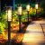 Mancra Solar Pathway Lights, 8 Pack LED Solar Lights Outdoor Waterproof, Glass Solar Garden Lights Landscape Lighting for Yard Lawn Walkway Driveway, 3000K