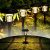 SOLPEX 6 Pack Solar Pathway Lights, Solar Powered Outdoor Lights, High Lumen Outdoor Solar Lights, Metal & Glass Garden Lights Waterproof for Patio, Yard Lawn and Garden (Warm White)