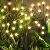 GOANDO Solar Garden Lights 𝟰 𝙋𝙖𝙘𝙠 𝙏𝙤𝙩𝙖𝙡 𝟰𝟴 𝙇𝙀𝘿 Firefly Lights Solar Outdoor Lights Waterproof Starburst Swaying Garden Decor Lights for Yard Patio Pathway Decoration
